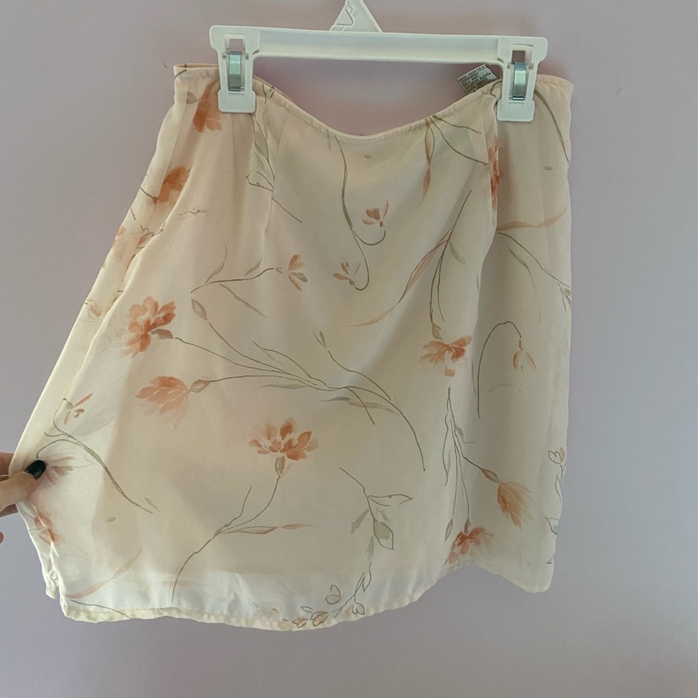 Vintage Floral Skirt